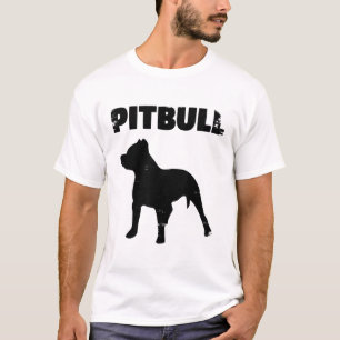 Funny Dog Gift Pitbull Gift for Dog Lover T-Shirt
