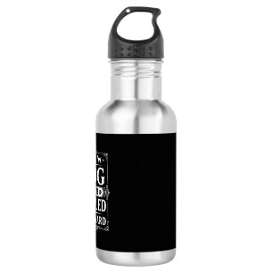 Funny Dog God Spelled Backward Stainless Steel Water Bottle