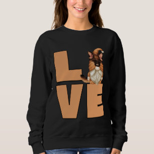 Funny Dog Graphic For Gnome Lover I Love My German Sweatshirt