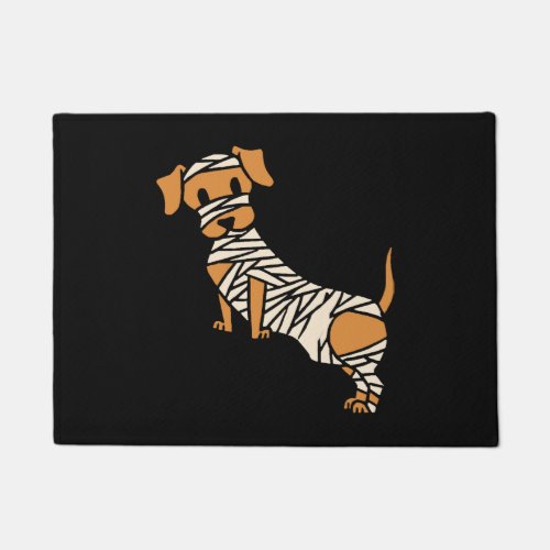 Funny Dog Halloween Design Kids Men and Women Doormat