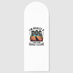 Funny Dog Human Costume Halloween Vintage Dog Desi Bookmarks