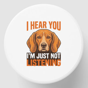 Funny Dog I Hear You Not Listening Vintage Shirt_1 Mini Candle Favors
