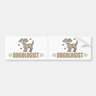 Funny Dog Lover Bumper Sticker