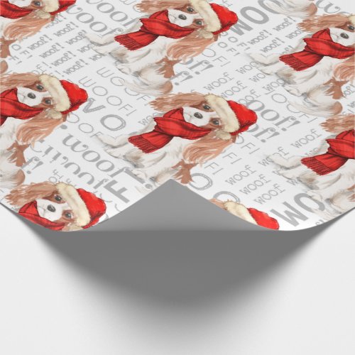 Funny Dog Lover Cavalier King Charles Spaniel Wrapping Paper