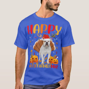 Funny Dog Lover Happy American Bulldog HelloThanks T-Shirt