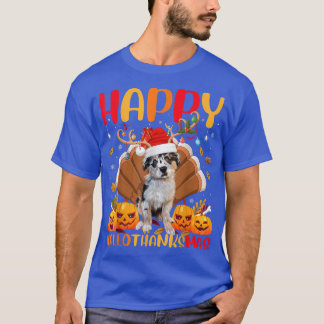 Funny Dog Lover Happy Australian Shepherd Dog Hell T-Shirt