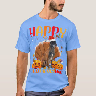 Funny Dog Lover Happy Belgian Malinois Dog HelloTh T-Shirt