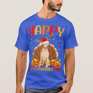 Funny Dog Lover Happy Golden Retriever Dog HelloTh T-Shirt