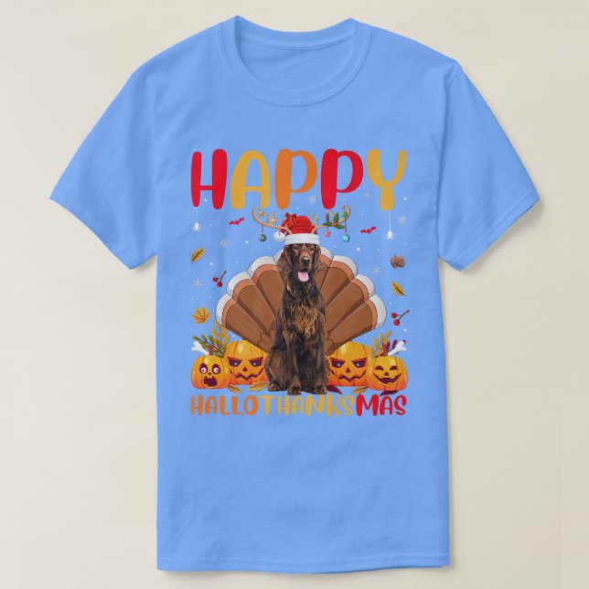 Funny Dog Lover Happy Wheaten Terrier Dog HelloTha T-Shirt (Design Front)