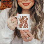 Funny Dog Lover Mug<br><div class="desc">This is a funny dog mom or dad mug featuring a trendy retro desgin. Edit all colors to make this funny dog mug fit your personal style!</div>