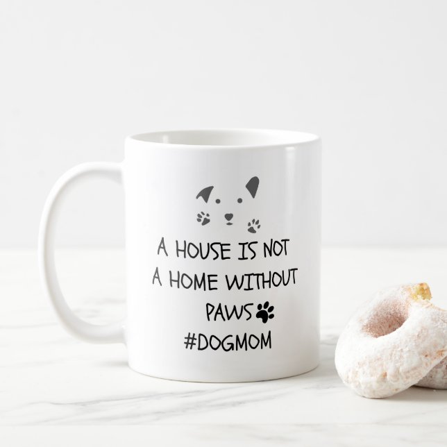 Funny Dog Lover Mug Dog Mom Dog Dad Coffee Mug (With Donut)