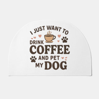Funny Dog Lover Mug Dog Mom Dog Dad Doormat