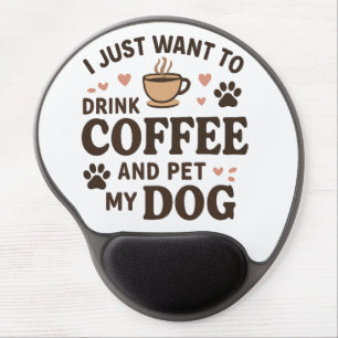 Funny Dog Lover Mug Dog Mom Dog Dad Gel Mouse Pad