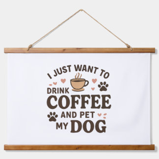 Funny Dog Lover Mug Dog Mom Dog Dad Hanging Tapestry