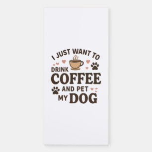 Funny Dog Lover Mug Dog Mom Dog Dad Magnetic Notepad