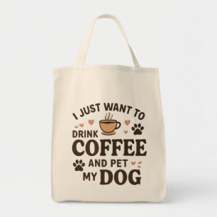 Funny Dog Lover Mug Dog Mom Dog Dad Tote Bag