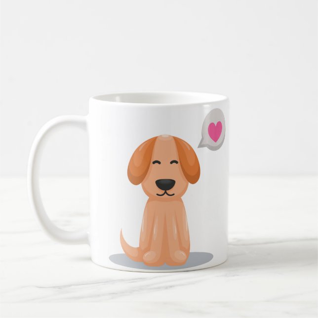 Funny Dog Lover Mug - Gift for Pet Owners" (Left)