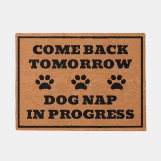 Funny Dog Lover Paw Print Rustic Brown Minimalist