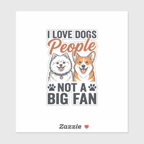 Funny Dog Lover Quote Vintage Engraving Vector Des Sticker