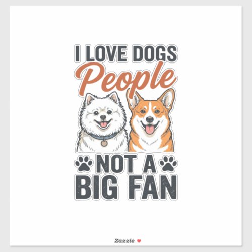 Funny Dog Lover Quote Vintage Engraving Vector Des Sticker