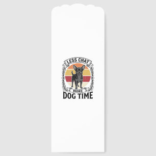 Funny Dog Lover Shirt Vintage Engraving Chihuahua Bookmarks