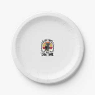 Funny Dog Lover Shirt Vintage Engraving Chihuahua Paper Plates