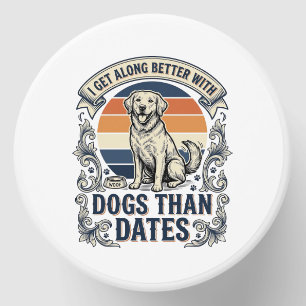 Funny Dog Lover Shirt Vintage Engraving Quote Desi Mini Candle Favors