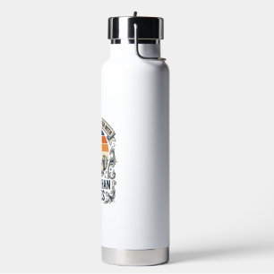 Funny Dog Lover Shirt Vintage Engraving Quote Desi Water Bottle