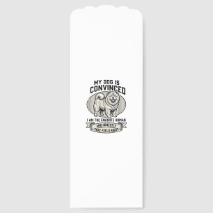 Funny Dog Lover Shirt with Vintage Engraved Chow C Bookmarks
