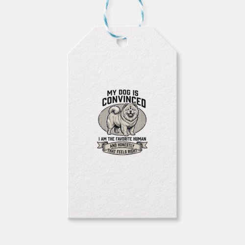 Funny Dog Lover Shirt with Vintage Engraved Chow C Gift Tags
