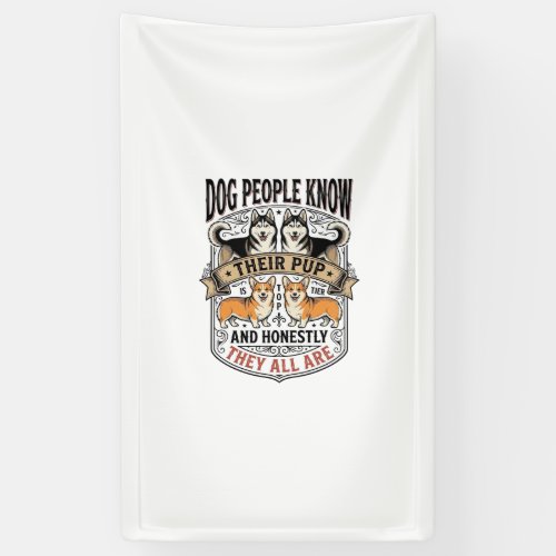 Funny Dog Lover Shirt with Vintage Puppy Debate De Banner