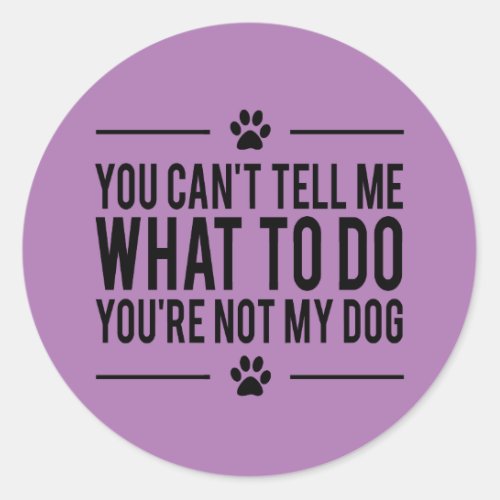 Funny Dog Lover Stickers