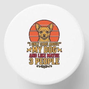 Funny Dog Lover Vintage Quote Vector Design_1 Mini Candle Favors