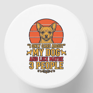 Funny Dog Lover Vintage Quote Vector Design_1 Mini Candle Favors