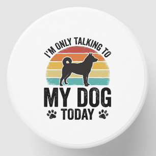 Funny Dog Lover Vintage Sunset Quote Design_1 Mini Candle Favors