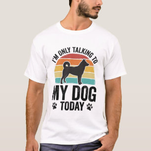 Funny Dog Lover Vintage Sunset Quote Design_1 T-Shirt