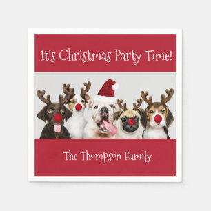 Funny Dog Lovers   With Name Napkins