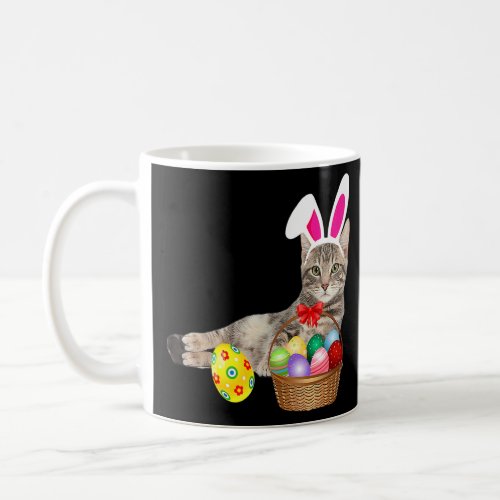 Funny Dog Paw Bunny Happy Easter Day Cat Mom Dad P Coffee Mug