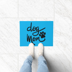 Funny Dog Paw Dog Mom Doormat