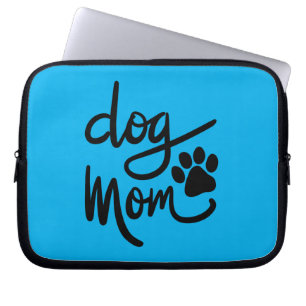 Funny Dog Paw Dog Mom Laptop Sleeve