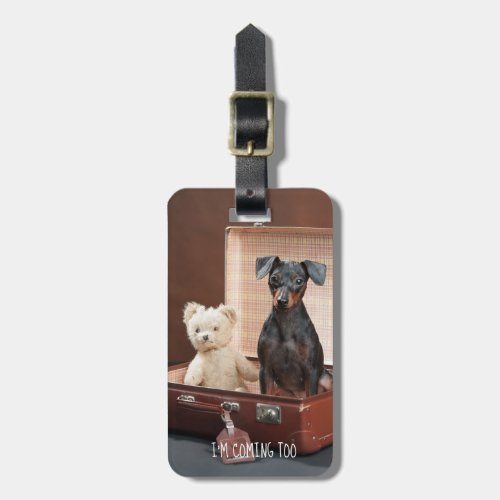 Funny Dog Personalized Luggage TAG