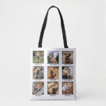 Funny Dog Photo Alignment Chart Tote Bag Shopper at Zazzle