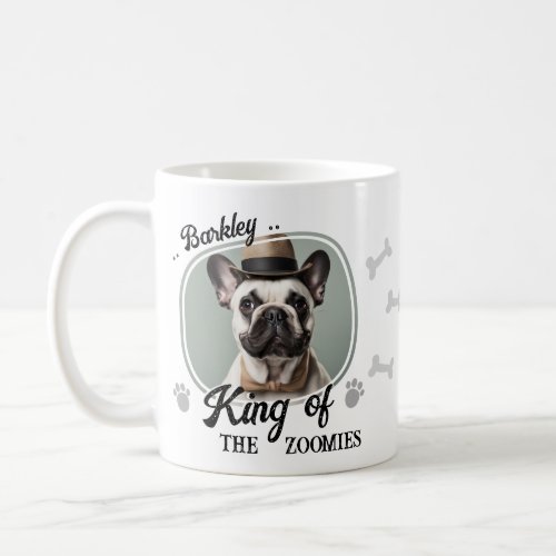 Funny Dog Photo King Of Zoomies Coffee Mug