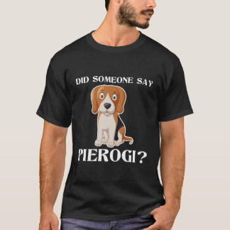 Funny Dog Pierogi Polish Food Poland Cuisine retro T-Shirt