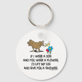 Funny Dog Poem Keychain