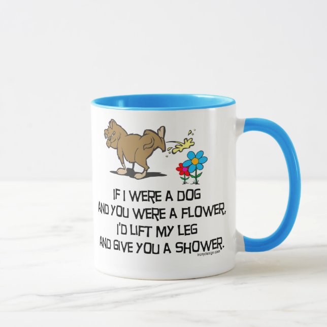 Funny Dog Poem Mug (Right)