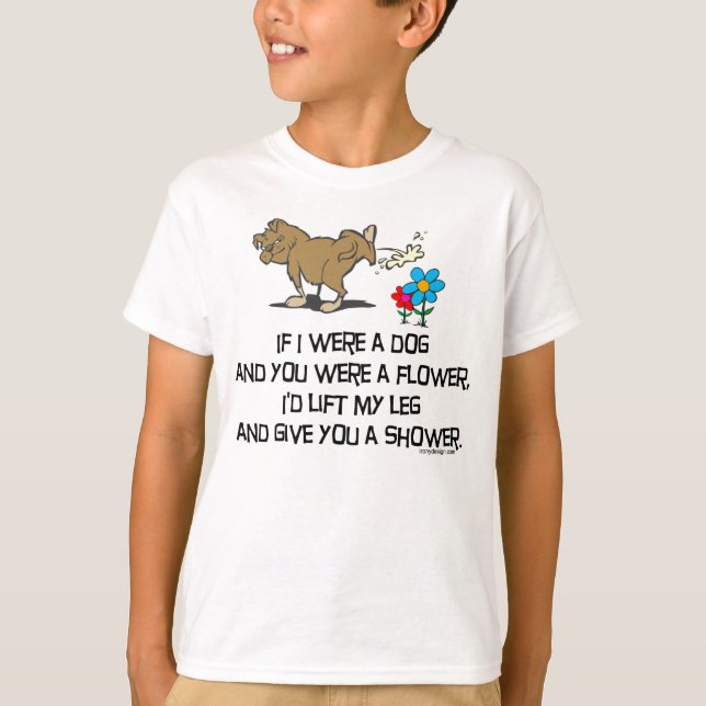 Funny Dog Poem T-Shirt (Front)