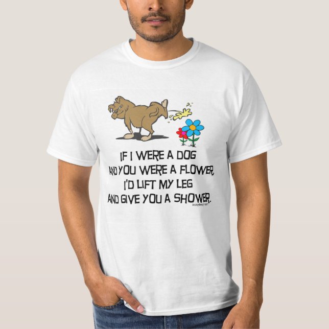 Funny Dog Poem T-Shirt (Front)
