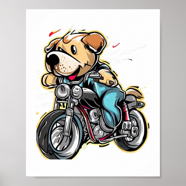 funny dog poster (Front)
