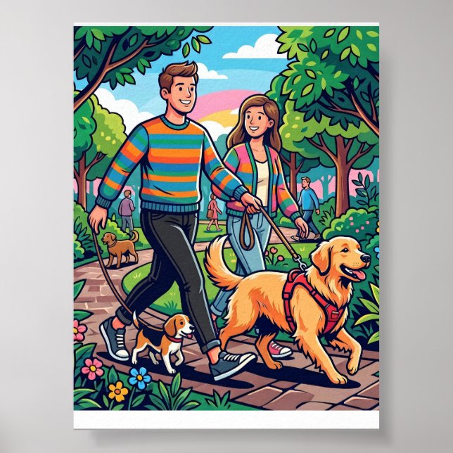 Funny dog poster (Front)